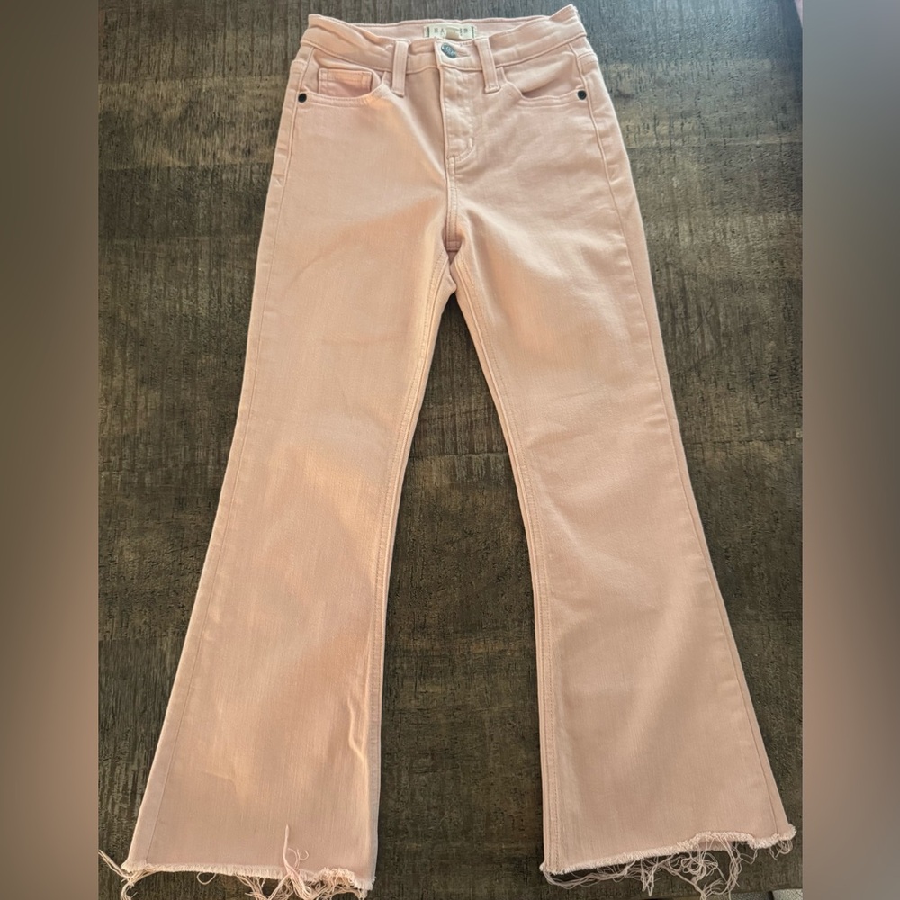 Harper Heritage Pink Flare Jeans